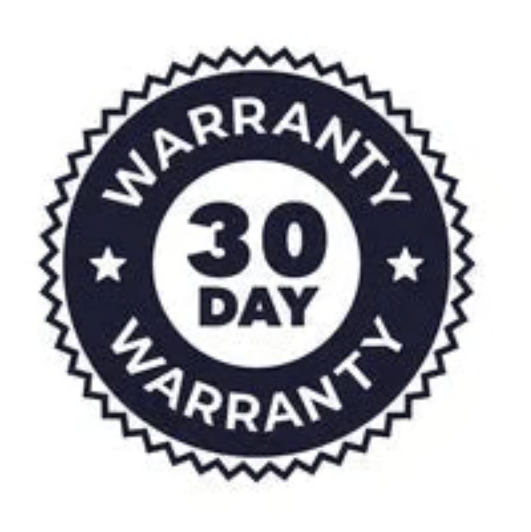 +30 Day Warranty