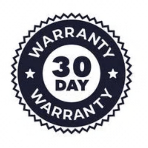 +30 Day Warranty